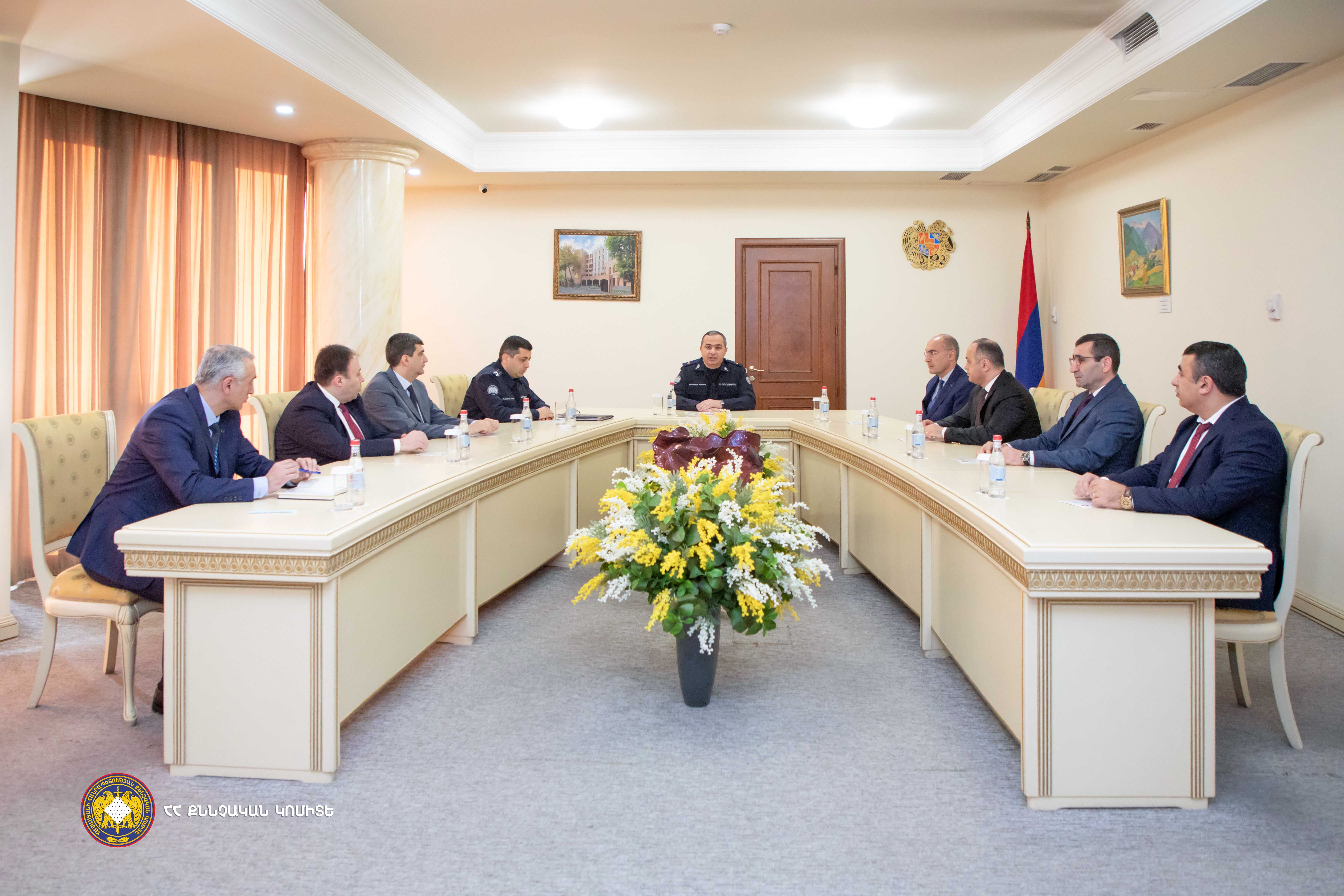 Քննչական կոմիտեի նախագահը ներկայացրել է Հատուկ հանձնարարություններով գլխավոր վարչության նորանշանակ պետ Արման Գալստյանին